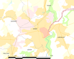 Map commune FR insee code 22050